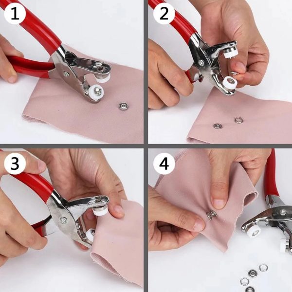 Set za dugmad i nitne, sa ČAK 100 komada nitni