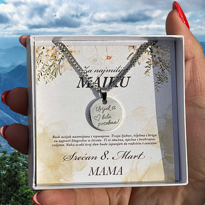 Ogrica sa gravurom za MAMU (Poklon za 8 Mart)