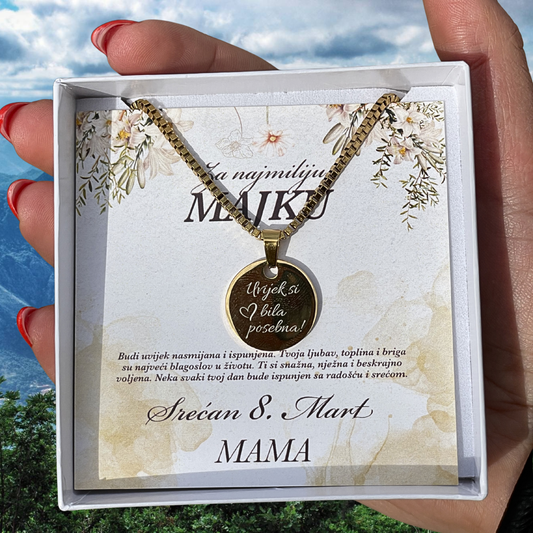 Ogrica sa gravurom za MAMU (Poklon za 8 Mart)